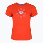 Dámské běžecké tričko Brooks Distance Graphic jamberry/love run