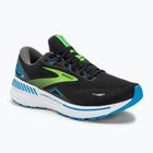 Brooks Adrenaline GTS 23 black/hawaiian ocean/green pánské běžecké boty