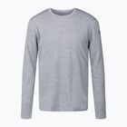 Pánská termoakční mikina Smartwool Merino 250 Baselayer Crew Boxed světle šedý melír