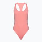 Dámské jednodílné plavky Hurley O&O Solid Racerback Moderate Pacific pink