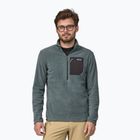 Pánská fleecová mikina Patagonia R1 Air Zip Neck nouveau green