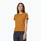 Dámské tričko Patagonia P-6 Logo Responsibili-Tee dried mango