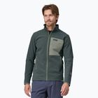Pánská softshellová bunda Patagonia R2 TechFace nouveau green