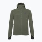 Pánská softshellová bunda Patagonia R1 TechFace Hoody basin green