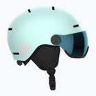 Dětská  lyžařská helma  Salomon Orka Visor bleached aqua
