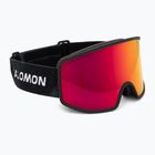 Lyžařské brýle Salomon Sentry Pro OTG Sigma black/poppy red