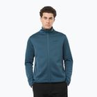 Pánská trekingová mikina Salomon Essential Midwarm Fz midnight navy