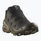 Pánské běžecké boty Salomon Speedcross 6 GTX black/peat/deep lichen green