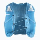 Běžecká vesta Salomon Active Skin 8 Set blue danube/blue curacao