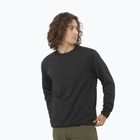 Pánská trekkingová mikina Salomon Motomesh Crewneck deep black