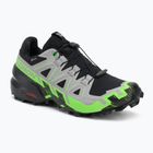 Pánské běžecké boty Salomon Speedcross 6 GTX black/alloy/green gecko