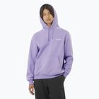 Pánská mikina  Salomon Logo Hoodie violet tulip