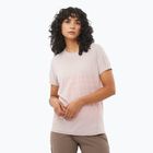 Dámské běžecké tričko Salomon Sense Aero Tee GFX etherea/neon flame