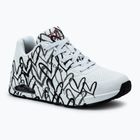 Dámské boty SKECHERS JGoldcrown Uno Spread The Love white/black/gray