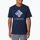 Pánské trekingové tričko  Columbia Rapid Ridge Graphic tmavě modré 1888813470