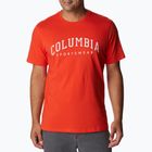Pánské trekingové tričko  Columbia Rockaway River Graphic červené 2022181