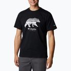 Pánské trekingové tričko  Columbia Rockaway River Graphic černé 2036401