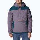 Pánská péřová bunda Columbia Challenger Pullover granite purple/night wave