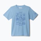 Dětské tričko Columbia Valley Creek Graphic ripple blue/hike guide
