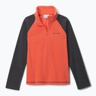 Dětská fleecová mikina Columbia Glacial Half Zip zing/shark