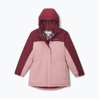 Dětská lyžařská bunda Columbia Hikebound II Long Insulated eraser pink/rich wine