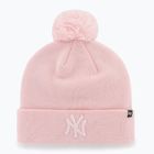 Zimní čepice 47 Brand MLB New York Yankees Breakaway pink