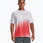 Under Armour Tech Fade pánské tréninkové tričko červeno-bílé 1377053