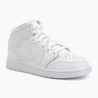 Dětské boty Nike Jordan 1 Mid white/white/white