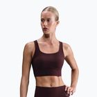 Sportovní podprsenka Nike Zenvy Medium-Support burgundy crush/sail