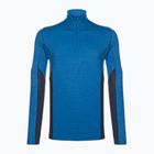 Pánská termoakční mikina Smartwool Merino Sport 1/4 Zip laguna blue/deep navy
