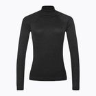 Dámská termoakční mikina Smartwool Thermal Merino Rib Turtleneck charcoal heather
