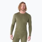 Pánské termo tričko longsleeve Smartwool Merino 250 Baselayer Crew Boxed winter moss heather