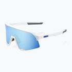 Sluneční brýle 100% S3 matte white/hiper blue multilayer mirror