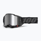Cyklistické brýle 100% Accuri 2 black/silver mirror