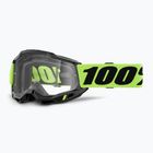 Cyklistické brýle 100% Accuri 2 OTG neon yellow/clear