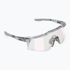 Sluneční brýle 100% Speedcraft SL polished translucent grey/rose gold mirr photochr
