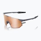 Sluneční brýle 100% Hypercraft SQ soft tact grey/hiper copper mirror