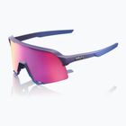 Sluneční brýle 100% S3 satin storm metallic/purple mirror