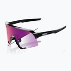 Sluneční brýle 100% S3 LE gloss black/purple flash mirror photochromic