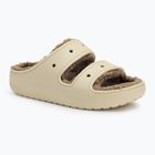 Nazouváky  Crocs Classic Cozzzy Sandal bone/mushroom