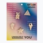 Placky Crocs Gold Icons gold icons 5 pack