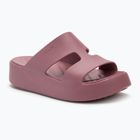 Dámské žabky Crocs Gateway Platform H-Strap cassis