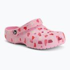 Nazouváky Crocs Classic Valentines Day Clog flamingo