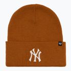 Zimní čepice 47 Brand MLB New York Yankees Haymaker burnt orange