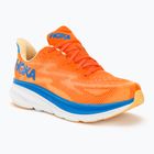 Pánské běžecké boty   HOKA Clifton 9 Wide vibrant orange/impala