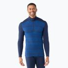 Pánská termoakční mikina Smartwool Merino 250 Baselayer 1/4 Zip Boxed deep navy color shift