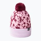 Dětská zimní čepice The North Face Ski Tuke boysenberry gradientní květinový potisk