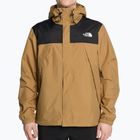 Pánská bunda do deště The North Face Antora utility brown/black