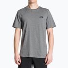 Pánské tričko  The North Face Simple Dome Tee medium grey heather