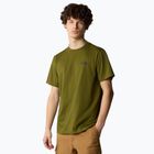 Pánské tričko The North Face Simple Dome Tee forest olive